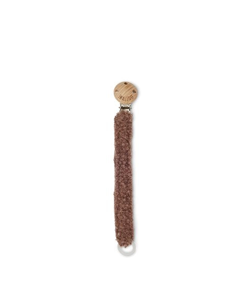 Speenkoord bouclé - Merino wol - Rose brown - SmallStuff