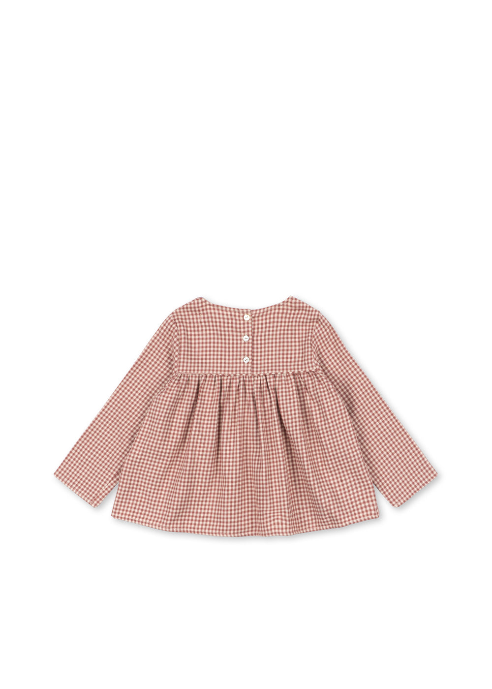 Foret Blouse Canyon Check – Blouse à carreaux – Coton biologique GOTS – Konges Sløjd