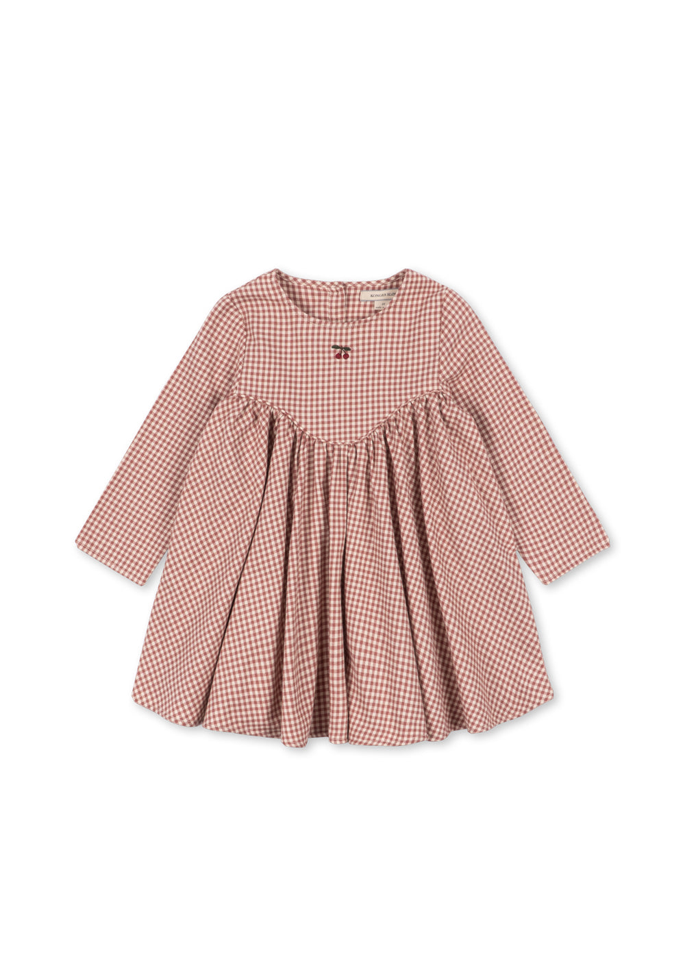 Foret Dress – Canyon Check – Robe fille à carreaux – Coton biologique GOTS – Konges Sløjd