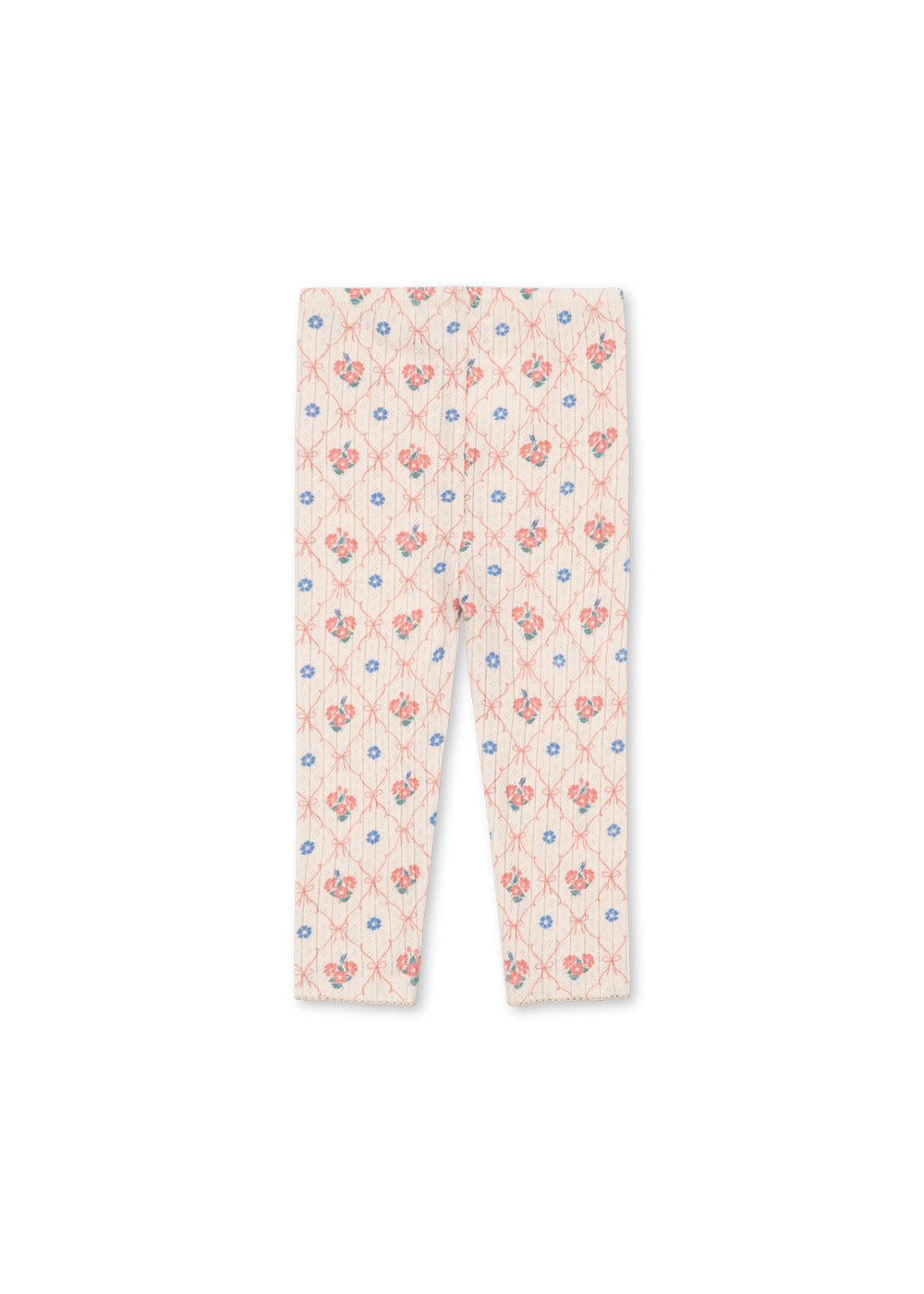 Minnie Pants Fleur Decor – Soft floral baby pants – GOTS organic cotton – Konges Sløjd