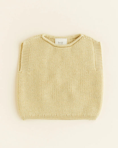 Vest Harvey - Spencer/Sleeveless top - Merino wool - HVID