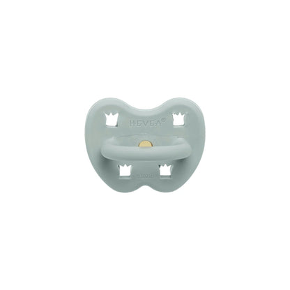 HEVEA - Schnuller Milky White Rund - Sauger - 100% Naturkautschuk - 100% plastikfrei
